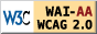 W3C WAI AA WCAG 2.0